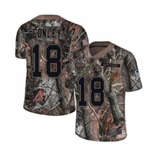 Youth Jacksonville Jaguars #18 Chris Conley Camo Rush Realtree Limited Football Jersey