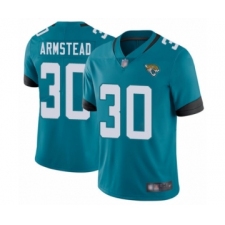 Men's Jacksonville Jaguars #30 Ryquell Armstead Teal Green Alternate Vapor Untouchable Limited Player Football Jersey