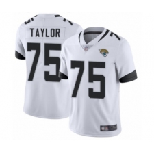 Youth Jacksonville Jaguars #75 Jawaan Taylor White Vapor Untouchable Limited Player Football Jersey