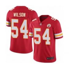 Youth Kansas City Chiefs #54 Damien Wilson Red Team Color Vapor Untouchable Limited Player Football Jersey