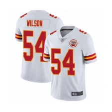 Youth Kansas City Chiefs #54 Damien Wilson White Vapor Untouchable Limited Player Football Jersey