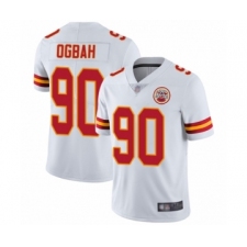 Youth Kansas City Chiefs #90 Emmanuel Ogbah White Vapor Untouchable Limited Player Football Jersey