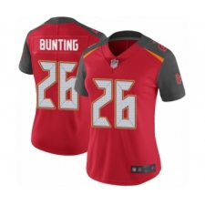 Women's Tampa Bay Buccaneers #26 Sean Bunting Red Team Color Vapor Untouchable Limited Player Football Jersey
