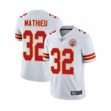 Youth Kansas City Chiefs #32 Tyrann Mathieu White Vapor Untouchable Limited Player Football Jersey