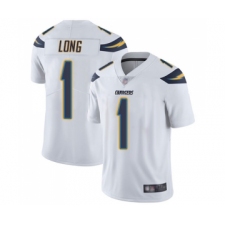 Youth Los Angeles Chargers #1 Ty Long White Vapor Untouchable Limited Player Football Jersey