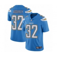 Men's Los Angeles Chargers #32 Nasir Adderley Electric Blue Alternate Vapor Untouchable Limited Player Football Jersey
