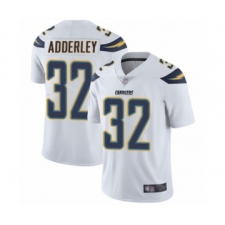 Men's Los Angeles Chargers #32 Nasir Adderley White Vapor Untouchable Limited Player Football Jersey