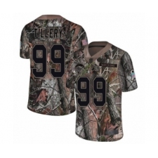 Men's Los Angeles Chargers #99 Jerry Tillery Limited Camo Rush Realtree Football Jersey