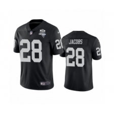 Youth Oakland Raiders #28 Josh Jacobs Black 2020 Inaugural Season Vapor Limited Jersey