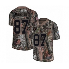 Youth Oakland Raiders #87 Foster Moreau Limited Camo Rush Realtree Football Jersey