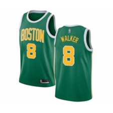 Men's Boston Celtics #8 Kemba Walker Green Swingman Jersey - Earned Edition