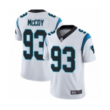Men's Carolina Panthers #93 Gerald McCoy White Vapor Untouchable Limited Player Football Jersey