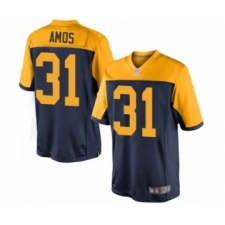 Men's Green Bay Packers #31 Adrian Amos Limited Navy Blue Alternate Football Jersey