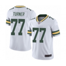 Men's Green Bay Packers #77 Billy Turner White Vapor Untouchable Limited Player Football Jersey