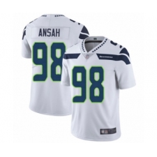 Youth Seattle Seahawks #98 Ezekiel Ansah White Vapor Untouchable Limited Player Football Jersey
