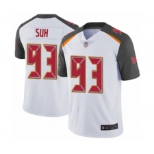 Men's Tampa Bay Buccaneers #93 Ndamukong Suh White Vapor Untouchable Limited Player Football Jersey