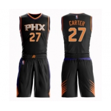 Men's Phoenix Suns #27 Jevon Carter Authentic Black Basketball Suit Jersey - Statement Edition