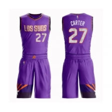 Women's Phoenix Suns #27 Jevon Carter Swingman Purple Basketball Suit Jersey - City Edition