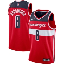 Men's Washington Wizards #8 Rui Hachimura Nike Red 2020-21 Swingman Jersey