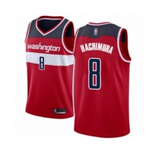 Youth Washington Wizards #8 Rui Hachimura Swingman Red Basketball Jersey - Icon Edition