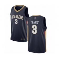 Women's New Orleans Pelicans #3 Josh Hart Swingman Navy Blue Basketball Jersey - Icon Edition