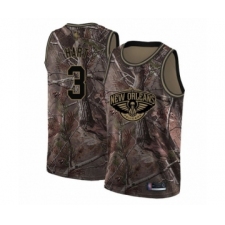 Youth New Orleans Pelicans #3 Josh Hart Swingman Camo Realtree Collection Basketball Jersey
