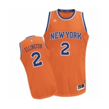 Youth New York Knicks #2 Wayne Ellington Swingman Orange Alternate Basketball Jersey