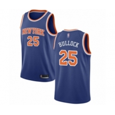 Youth New York Knicks #25 Reggie Bullock Swingman Royal Blue Basketball Jersey - Icon Edition