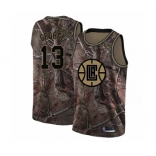 Women's Los Angeles Clippers #13 Paul George Swingman Camo Realtree Collection Basketball Jersey