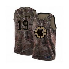 Men's Los Angeles Clippers #19 Rodney McGruder Swingman Camo Realtree Collection Basketball Jersey