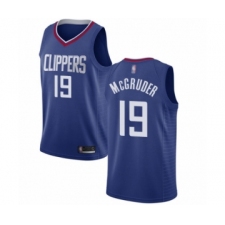 Women's Los Angeles Clippers #19 Rodney McGruder Authentic Blue Basketball Jersey - Icon Edition