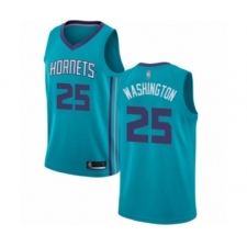 Youth Jordan Charlotte Hornets #25 PJ Washington Swingman Teal Basketball Jersey - Icon Edition
