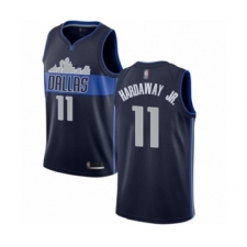Women's Dallas Mavericks #11 Tim Hardaway Jr. Authentic Navy Blue Basketball Jersey Statement Edition