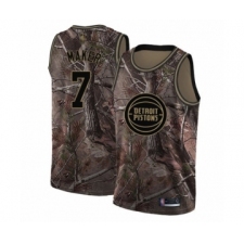 Youth Detroit Pistons #7 Thon Maker Swingman Camo Realtree Collection Basketball Jersey