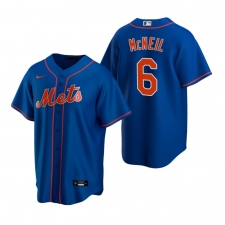 Men's Nike New York Mets #6 Jeff McNeil Royal Alternate Stitched Baseball Jersey