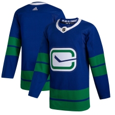 Men's Vancouver Canucks adidas Blank 2019/20 Alternate Authentic Jersey