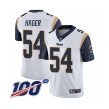 Youth Los Angeles Rams #54 Bryce Hager White Vapor Untouchable Limited Player 100th Season Football Jersey