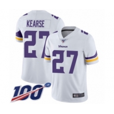 Men's Minnesota Vikings #27 Jayron Kearse White Vapor Untouchable Limited Player 100th Season Football Jersey