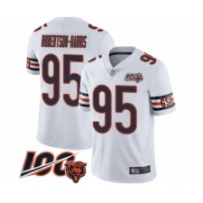 Youth Chicago Bears #95 Roy Robertson-Harris White Vapor Untouchable Limited Player 100th Season Football Jersey