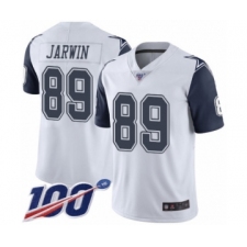 Youth Dallas Cowboys #89 Blake Jarwin Limited White Rush Vapor Untouchable 100th Season Football Jersey