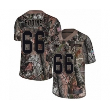 Men's New England Patriots #66 Russell Bodine Camo Rush Realtree Limited Football Jersey
