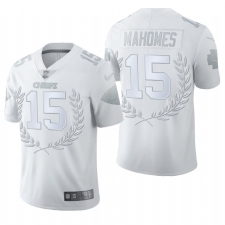 Men's Kansas City Chiefs #15 Patrick Mahomes White Nike Souvenir Edition Limited Jersey