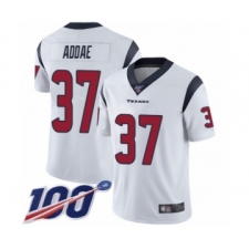 Men's Houston Texans #37 Jahleel Addae White Vapor Untouchable Limited Player 100th Season Football Jersey
