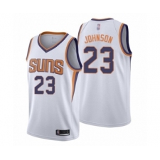 Youth Phoenix Suns #23 Cameron Johnson Swingman White Basketball Jersey - Association Edition