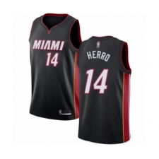 Youth Miami Heat #14 Tyler Herro Swingman Black Basketball Jersey - Icon Edition