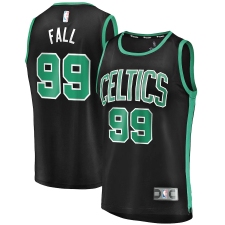 Men's Boston Celtics #99 Tacko Fall Fanatics Branded Black 2020-21 Fast Break Player Replica Jersey