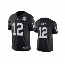 Men's Oakland Raiders #12 Zay Jones Black 2020 Inaugural Season Vapor Limited Jersey