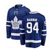 Men's Toronto Maple Leafs #94 Tyson Barrie Authentic Royal Blue Home Fanatics Branded Breakaway Hockey Jersey