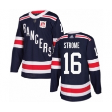 Men's New York Rangers #16 Ryan Strome Authentic Navy Blue 2018 Winter Classic Hockey Jersey