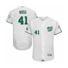 Men's Washington Nationals #41 Joe Ross White Celtic Flexbase Authentic Collection Baseball Player Jersey